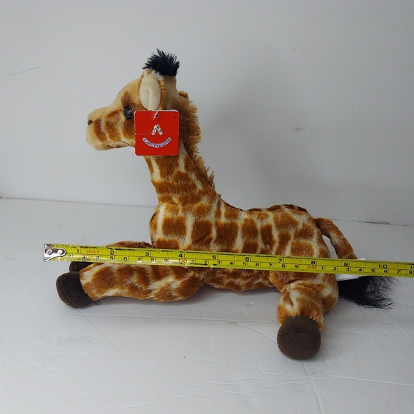 Aurora World Destination Giraffe Plush Stuffed Animal Toy Laying Down. - Picture 3 of 12